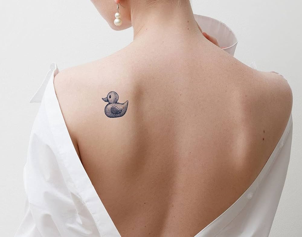 Simple Duck Tattoo