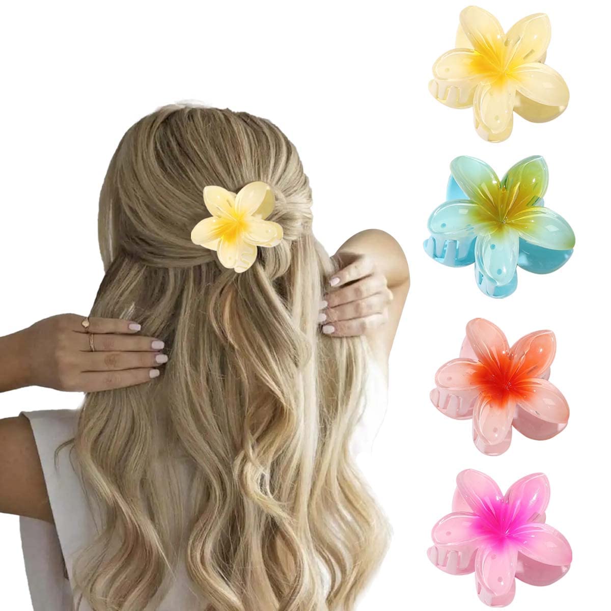 Flower Clips for Hair