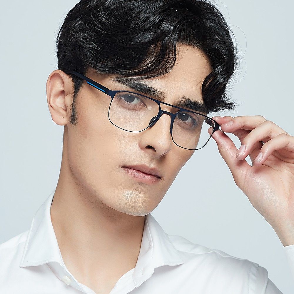 Rectangle frame glasses