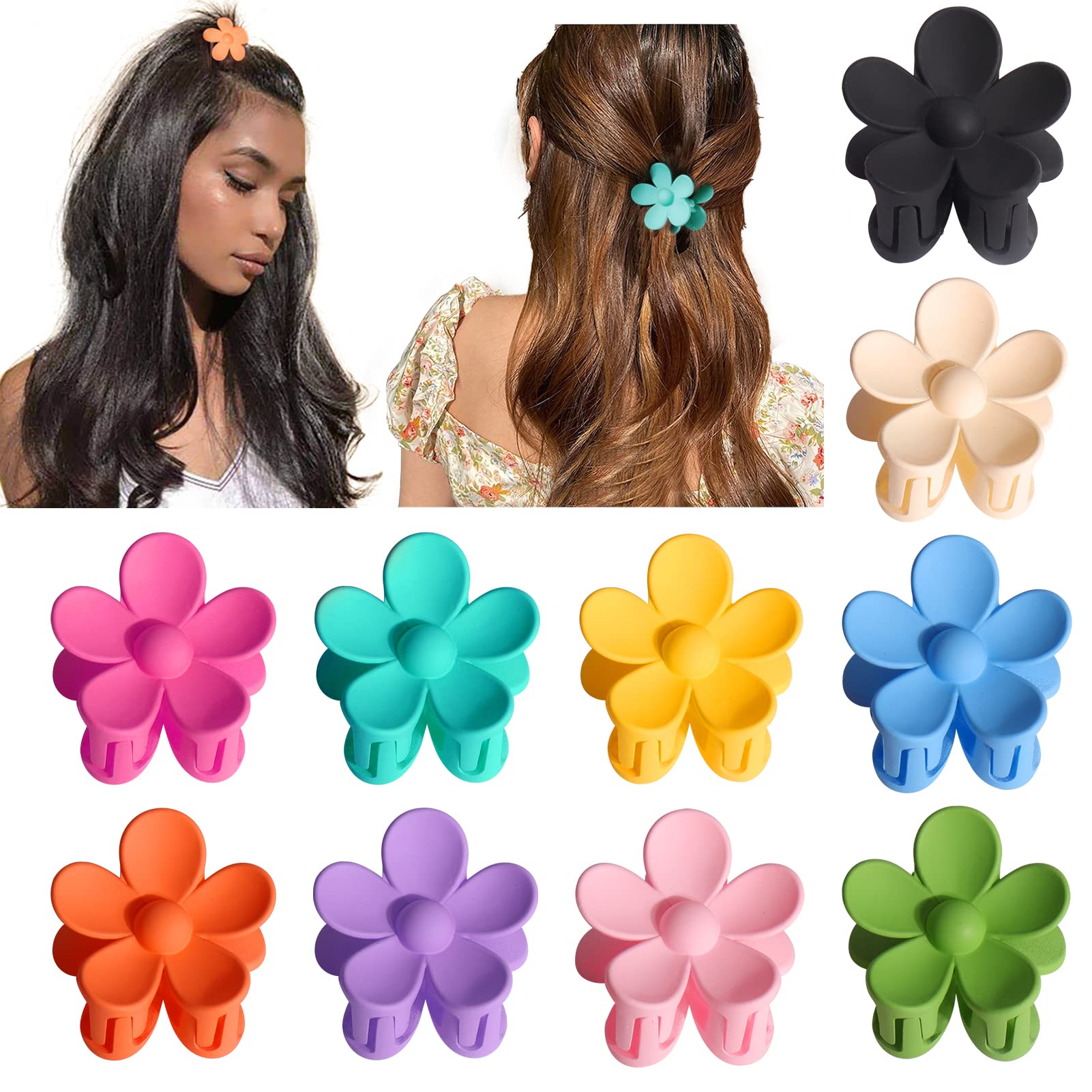 Flower Clips for Hair