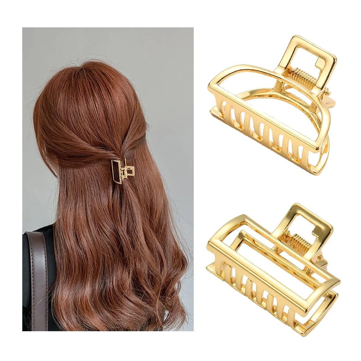 Gold Hair Clips